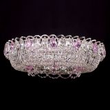 Люстра Кольцо Снежинка розовая в Симферополе