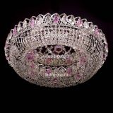 Люстра Кольцо Снежинка розовая в Симферополе