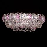 Люстра Кольцо Снежинка розовая в Симферополе