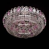 Люстра Кольцо Снежинка розовая в Симферополе