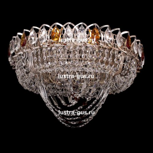 Люстра Кольцо Водоворот чайная в Симферополе Гусь Хрустальный