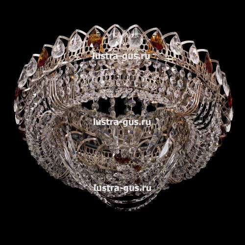 Люстра Кольцо Водоворот чайная в Симферополе Гусь Хрустальный