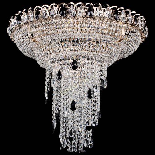 Люстра Кольцо №10 черная в Симферополе Гусь Хрустальный