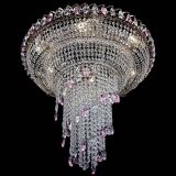 Люстра Кольцо №10 розовая в Симферополе