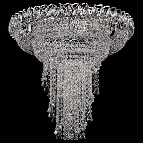 Люстра Кольцо №11 конусы в Симферополе Гусь Хрустальный