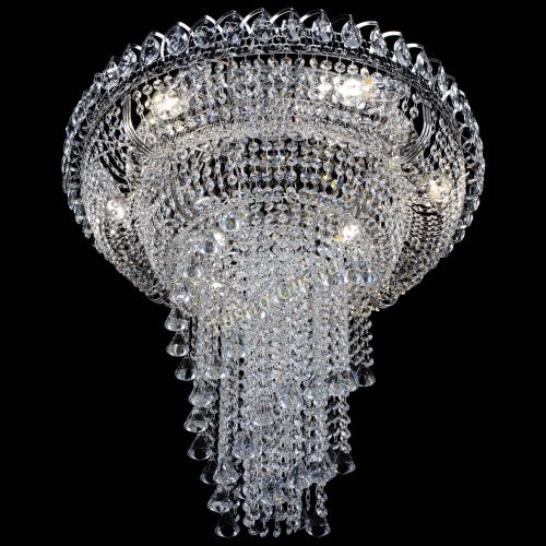 Люстра Кольцо №11 конусы в Симферополе Гусь Хрустальный