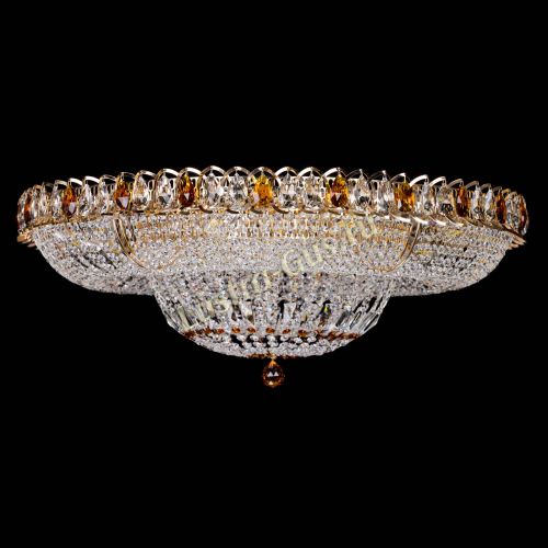 Люстра Кольцо Классика чайная 800 мм в Симферополе Гусь Хрустальный