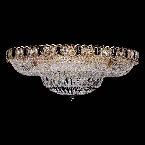 Люстра Кольцо Классика черное 800 мм  в Симферополе Гусь Хрустальный