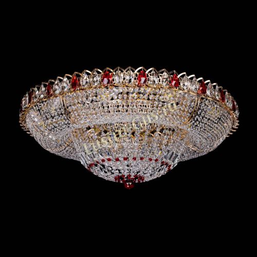 Люстра Кольцо Классика красное 800 мм  в Симферополе Гусь Хрустальный