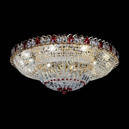 Люстра Кольцо Классика красное 800 мм  в Симферополе Гусь Хрустальный