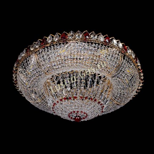 Люстра Кольцо Классика красное 800 мм  в Симферополе Гусь Хрустальный