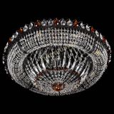 Люстра Кольцо Классика №8 Черная с чайными подвесками в Симферополе