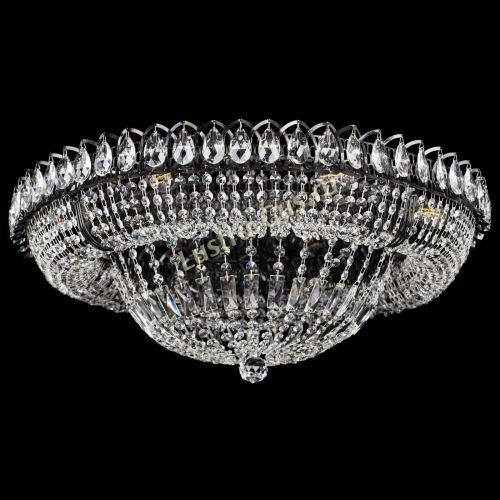 Люстра Кольцо Классика №8 Черная в Симферополе Гусь Хрустальный