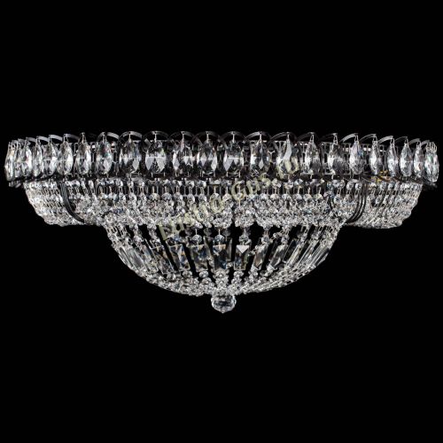 Люстра Кольцо Классика №8 Черная в Симферополе Гусь Хрустальный