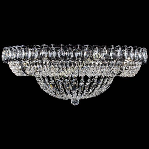 Люстра Кольцо Классика №8 Черная в Симферополе Гусь Хрустальный