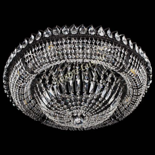 Люстра Кольцо Классика №8 Черная в Симферополе Гусь Хрустальный