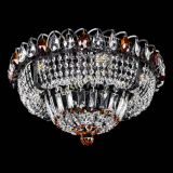 Люстра Кольцо Классика Черная с чайными подвесками в Симферополе