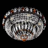 Люстра Кольцо Классика Черная с чайными подвесками в Симферополе