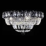 Люстра Кольцо Классика Черная с черными подвесками в Симферополе