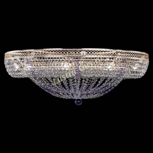 Люстра Кольцо Классика Венеция фиолетовая в Симферополе Гусь Хрустальный