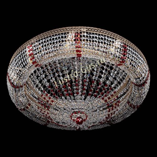 Люстра Кольцо Классика Венеция красная в Симферополе Гусь Хрустальный