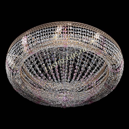 Люстра Кольцо Классика Венеция розовая в Симферополе Гусь Хрустальный