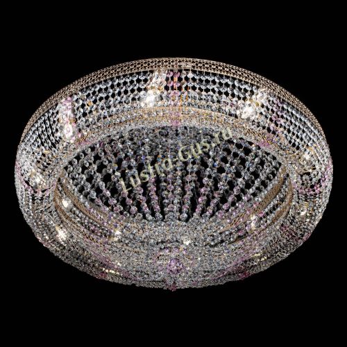 Люстра Кольцо Классика Венеция розовая в Симферополе Гусь Хрустальный