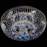 Люстра Кольцо Венеция №44 синяя в Симферополе