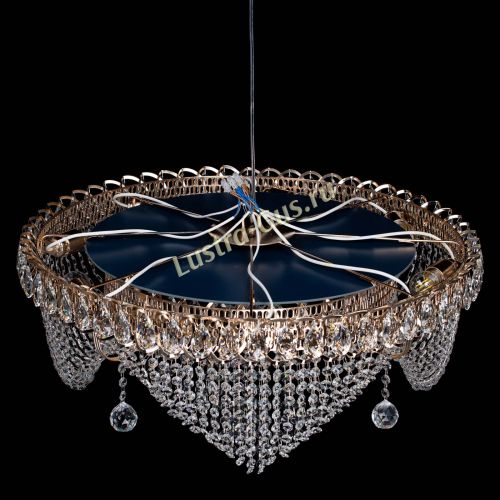 Люстра Кольцо Волна №8 в Симферополе Гусь Хрустальный