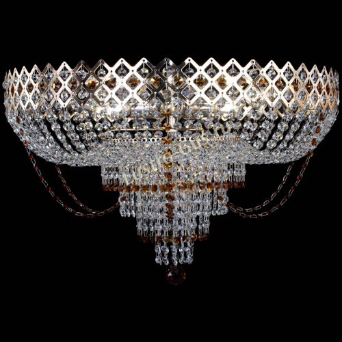 Люстра Корона №11 чайная в Симферополе Гусь Хрустальный