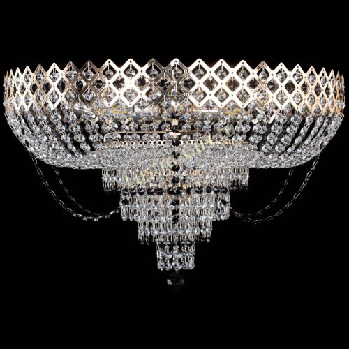 Люстра Корона №11 черная в Симферополе Гусь Хрустальный