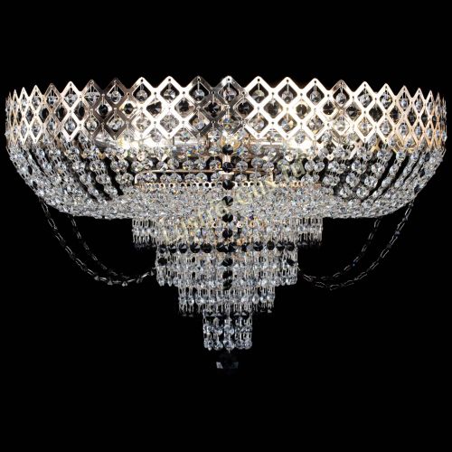 Люстра Корона №11 черная в Симферополе Гусь Хрустальный