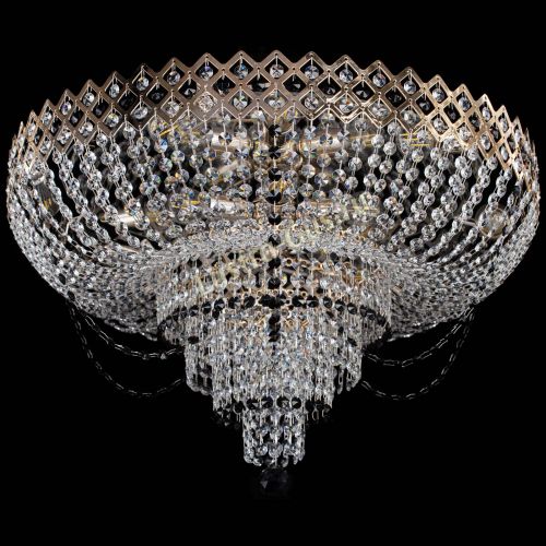 Люстра Корона №11 черная в Симферополе Гусь Хрустальный