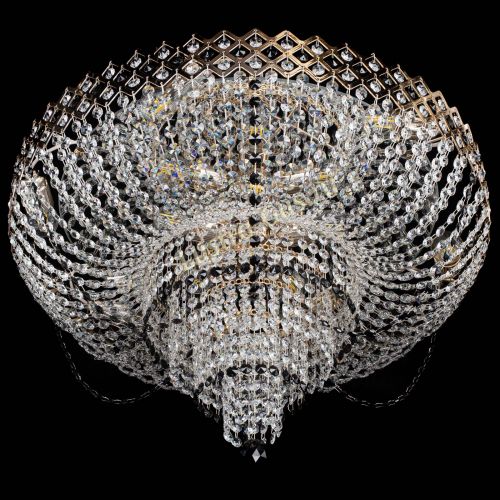 Люстра Корона №11 черная в Симферополе Гусь Хрустальный