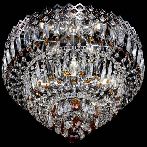 Люстра Корона №5 чайная в Симферополе Гусь Хрустальный