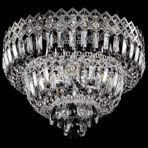 Люстра Корона №5 черная в Симферополе Гусь Хрустальный