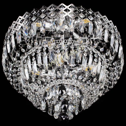 Люстра Корона №5 черная в Симферополе Гусь Хрустальный