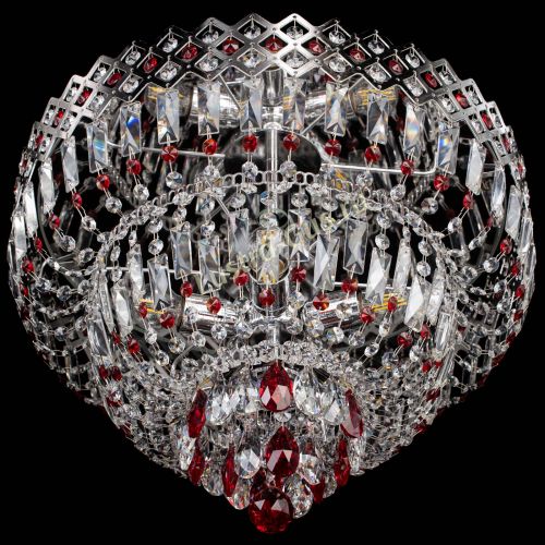 Люстра Корона №5 красная в Симферополе Гусь Хрустальный