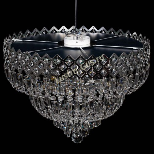 Люстра Корона №5 красная в Симферополе Гусь Хрустальный