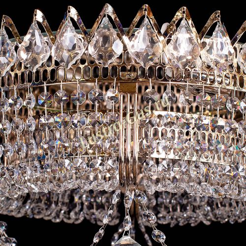 Люстра Корона Глория в Симферополе Гусь Хрустальный