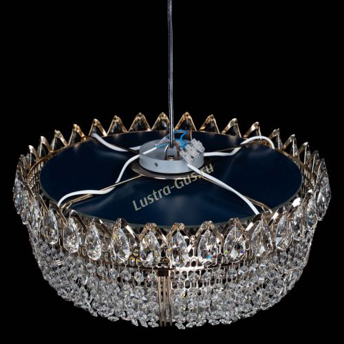 Люстра Корона Купол №4 в Симферополе Гусь Хрустальный