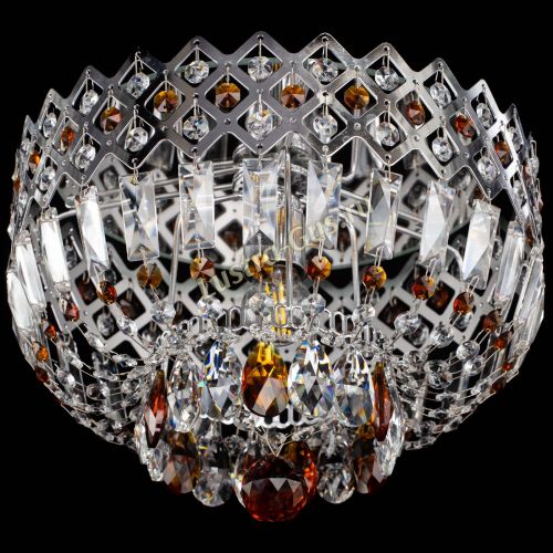 Люстра Корона пластинка №1 чайная в Симферополе Гусь Хрустальный