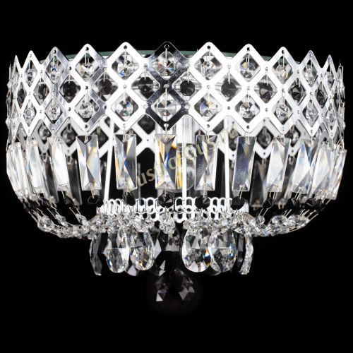 Люстра Корона пластинка №1 черная в Симферополе Гусь Хрустальный