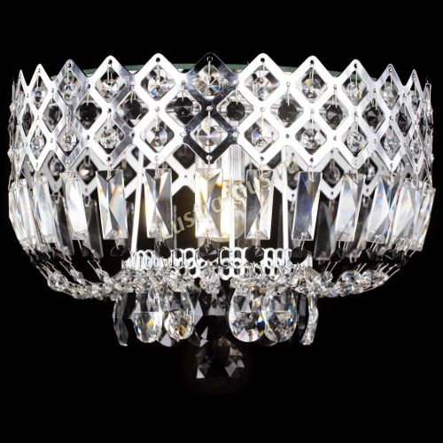 Люстра Корона пластинка №1 черная в Симферополе Гусь Хрустальный