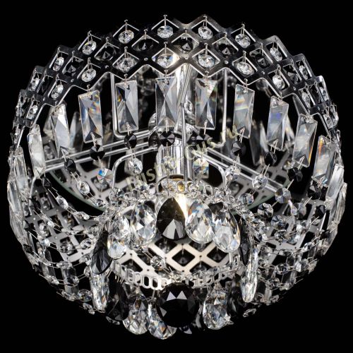 Люстра Корона пластинка №1 черная в Симферополе Гусь Хрустальный