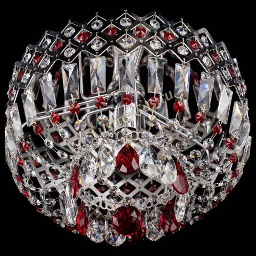 Люстра Корона пластинка №1 красная в Симферополе Гусь Хрустальный