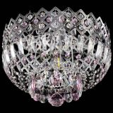 Люстра Корона пластинка №1 розовая в Симферополе