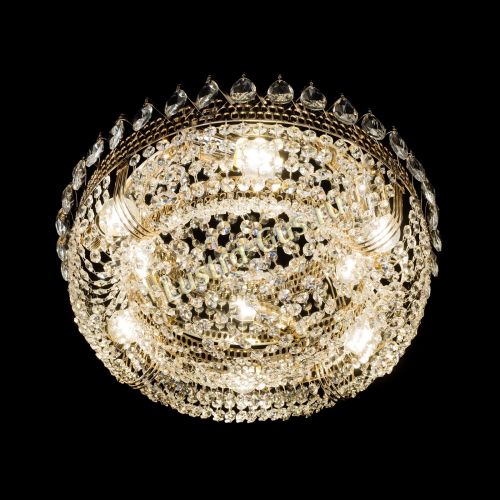 Люстра Корона Сетка 450 мм в Симферополе Гусь Хрустальный