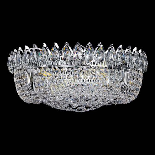 Люстра Корона Сетка 450 мм в Симферополе Гусь Хрустальный