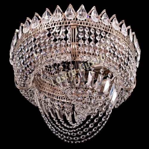 Люстра Корона Водоворот в Симферополе Гусь Хрустальный